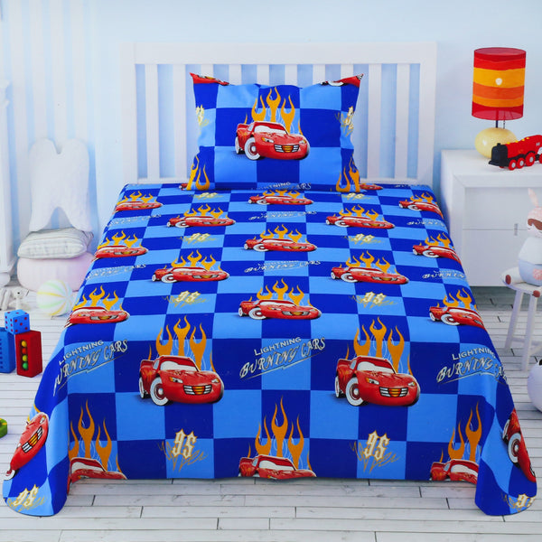 Kids Single Bed Sheet - DD7, Single Size Bed Sheet, Chase Value, Chase Value