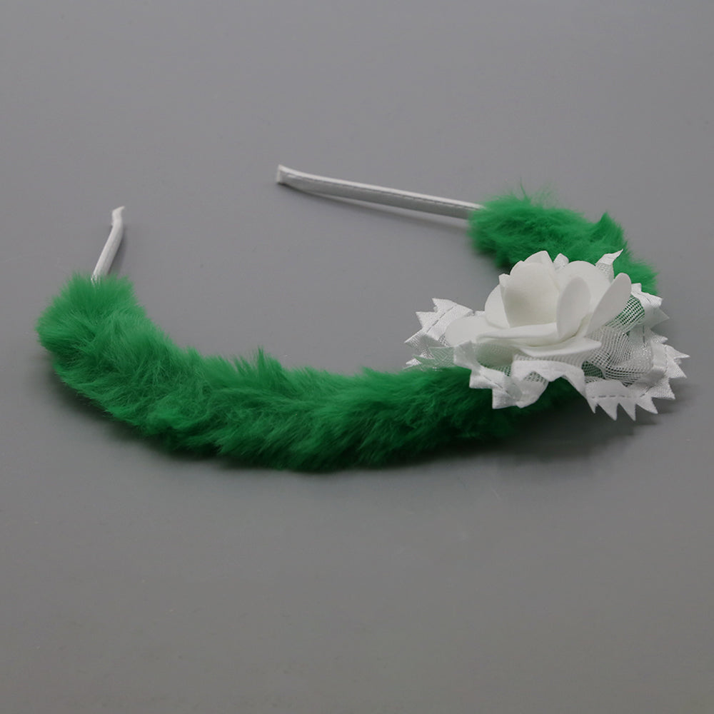 Girls Azadi Hair Band - Green, Girls Hair Accessories, Chase Value, Chase Value
