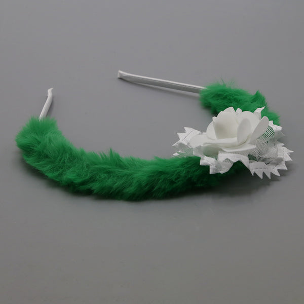 Girls Azadi Hair Band - Green