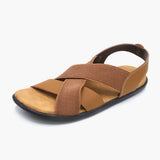 Men's Sandal - Mustard, Men's Sandals, Chase Value, Chase Value