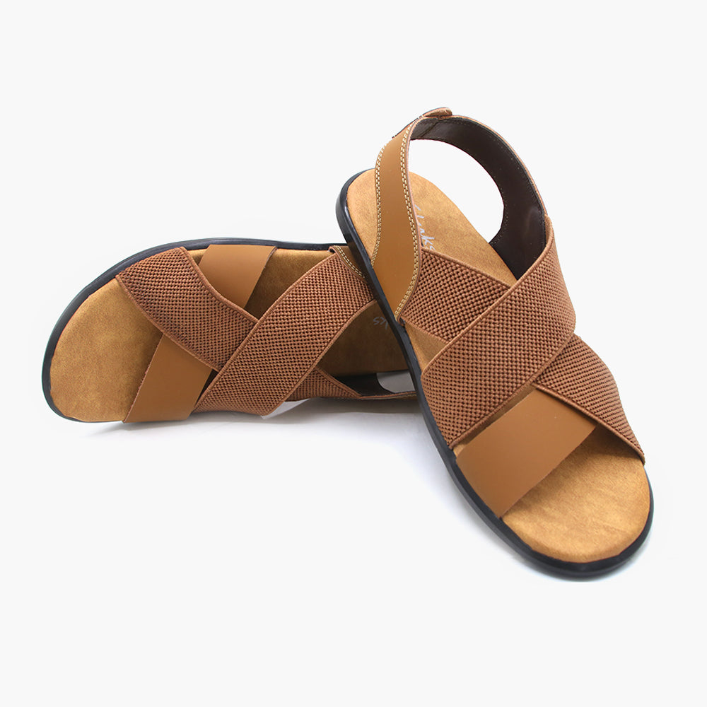 Men's Sandal - Mustard, Men's Sandals, Chase Value, Chase Value