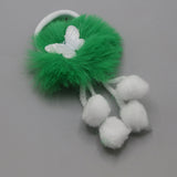 Girls Azadi Pony - Green, Girls Hair Accessories, Chase Value, Chase Value