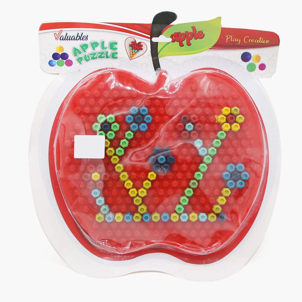 Valuables Apple Puzzle Set - Red, Board Games & Puzzles, Chase Value, Chase Value