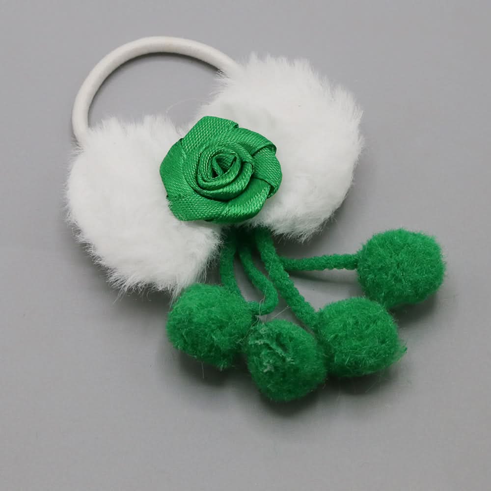 Girls Azadi Pony - Green, Girls Hair Accessories, Chase Value, Chase Value