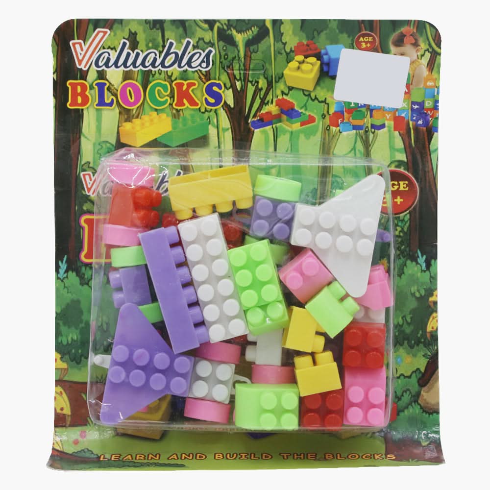 Valuables Sample Block Set - Multi Color, Educational Toys, Chase Value, Chase Value