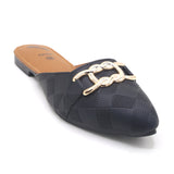 Women's Backless Pump - Black, Women Backless Pumps, Chase Value, Chase Value