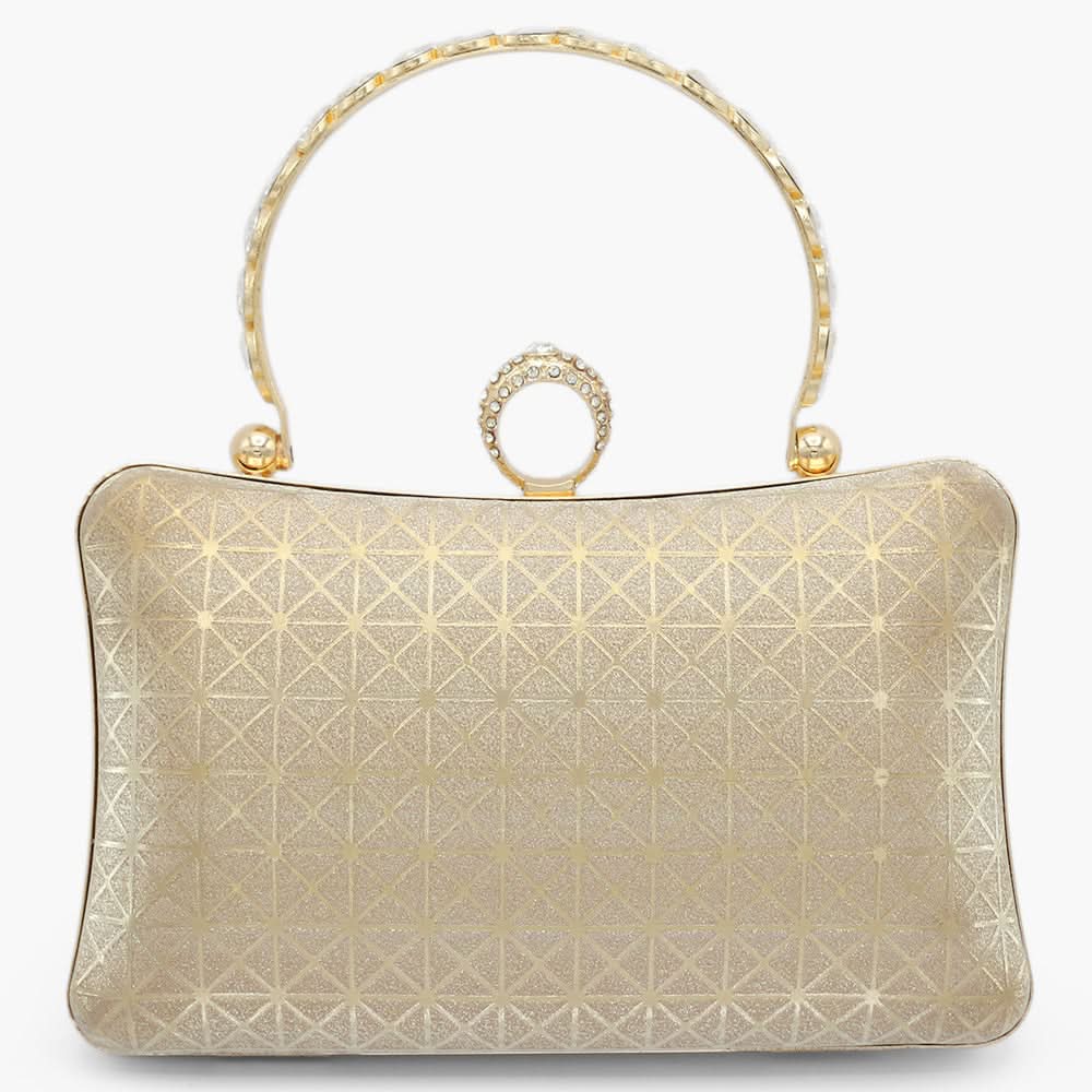 Bridal Clutch - Golden, Women Clutches, Chase Value, Chase Value