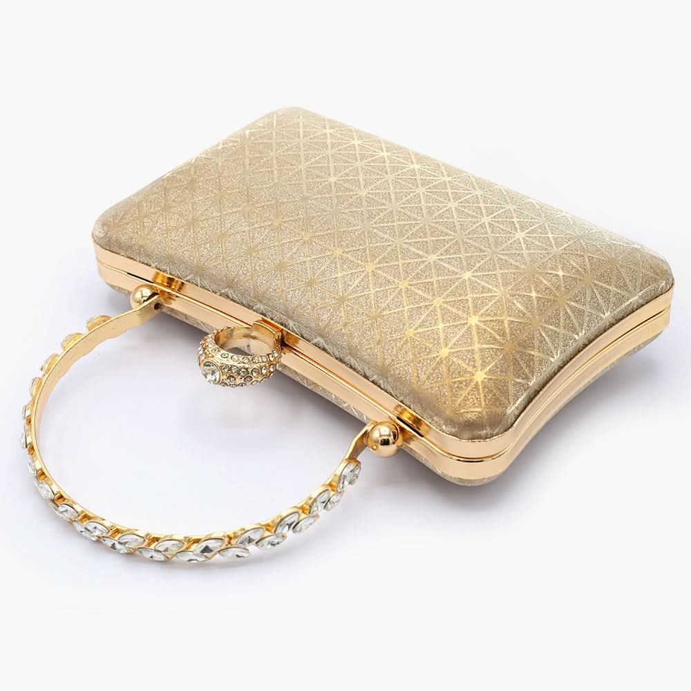 Bridal Clutch - Golden, Women Clutches, Chase Value, Chase Value