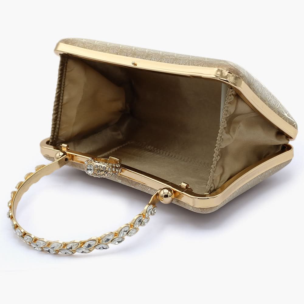 Bridal Clutch - Golden, Women Clutches, Chase Value, Chase Value