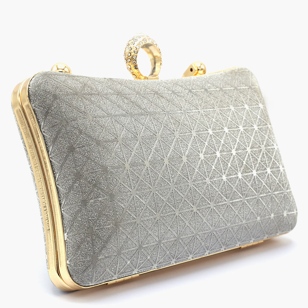 Bridal Clutch - Grey, Women Clutches, Chase Value, Chase Value