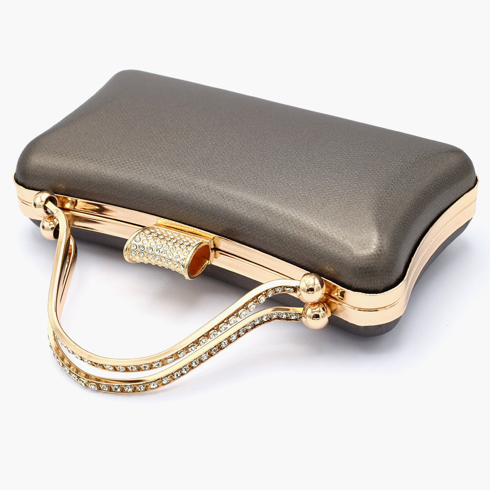 Bridal Clutch - Dark Brown, Women Clutches, Chase Value, Chase Value