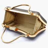 Bridal Clutch - Dark Brown, Women Clutches, Chase Value, Chase Value