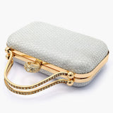 Bridal Clutch - Silver, Women Clutches, Chase Value, Chase Value