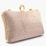 Bridal Clutch - Peach, Women Clutches, Chase Value, Chase Value