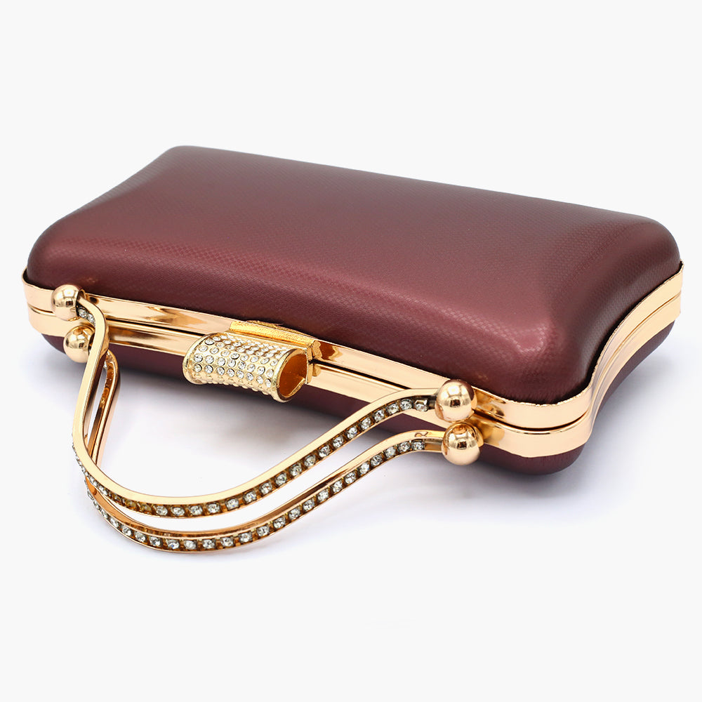 Bridal Clutch - Maroon, Women Clutches, Chase Value, Chase Value