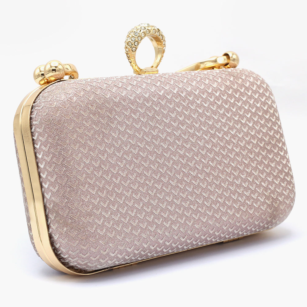 Bridal Clutch - Peach, Women Clutches, Chase Value, Chase Value