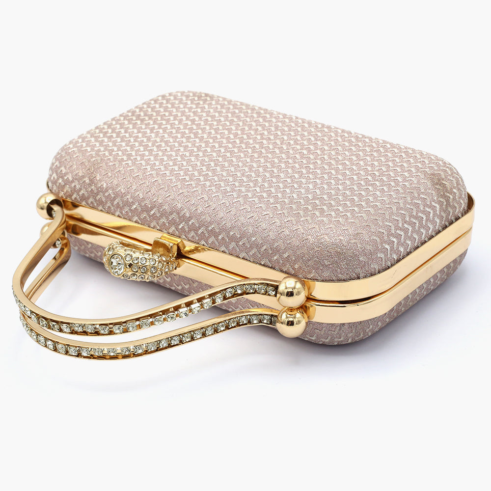 Bridal Clutch - Peach, Women Clutches, Chase Value, Chase Value