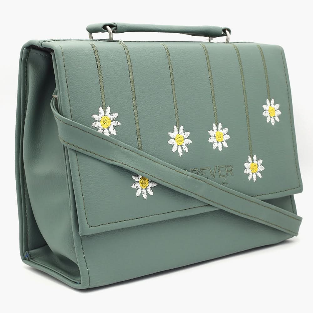Women's Shoulder Bag - Green, Women Bags, Chase Value, Chase Value