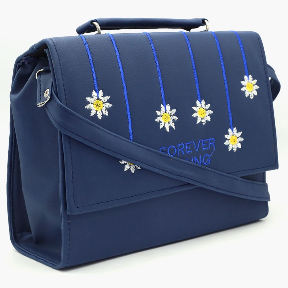 Women's Shoulder Bag - Dark Blue, Women Bags, Chase Value, Chase Value