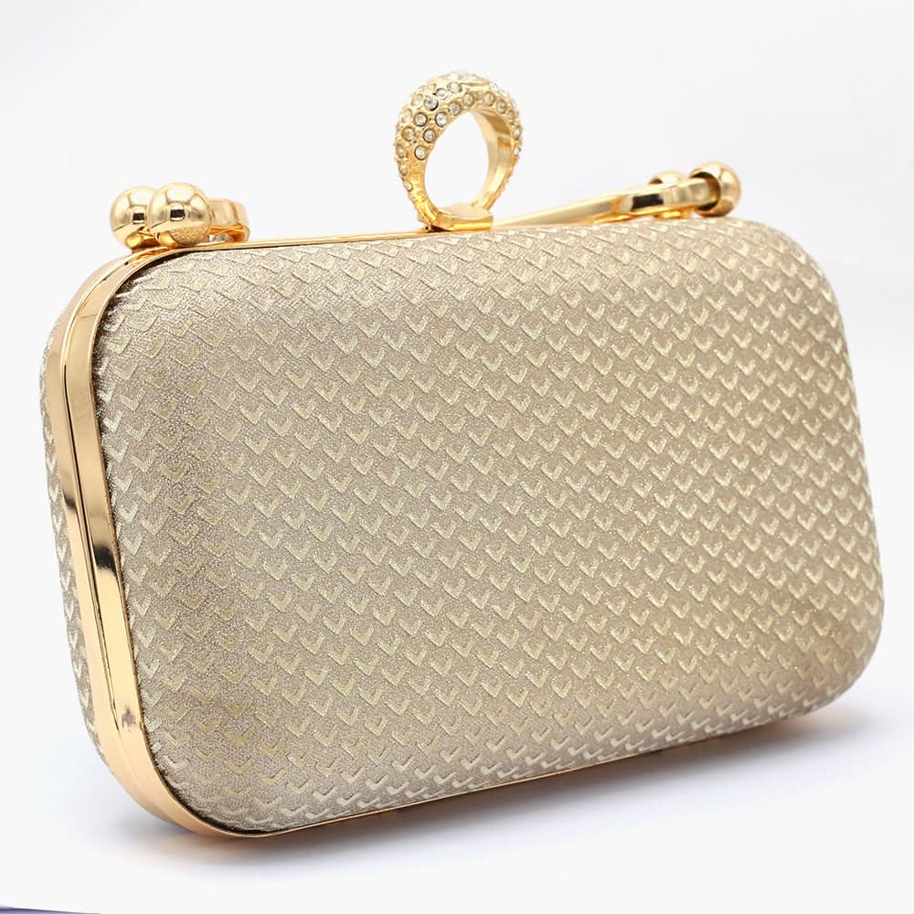 Bridal Clutch - Golden, Women Clutches, Chase Value, Chase Value