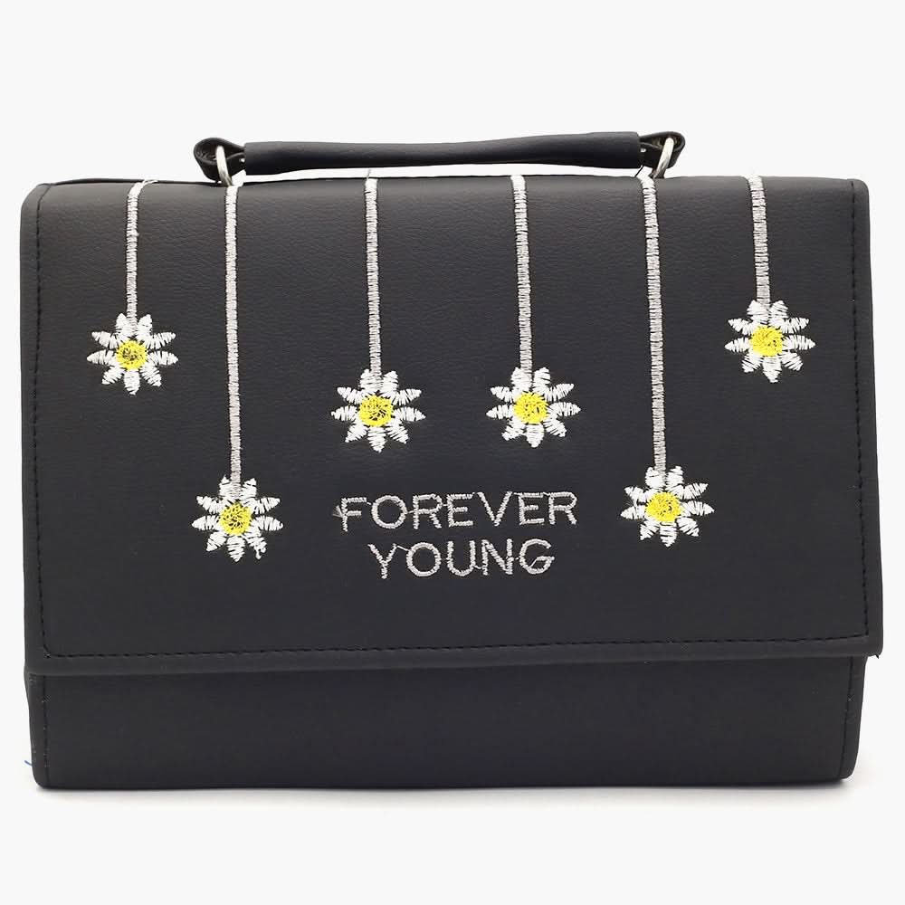 Women's Shoulder Bag - Black, Women Bags, Chase Value, Chase Value
