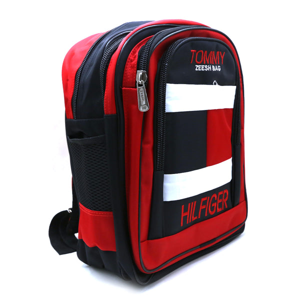 Kids School Bag - Red