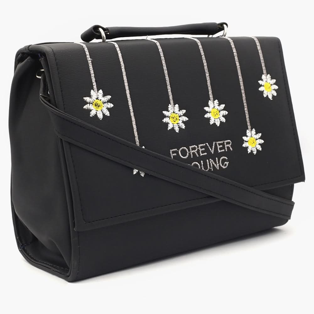 Women's Shoulder Bag - Black, Women Bags, Chase Value, Chase Value