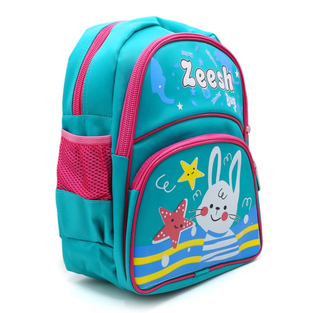 Kids School Bag - Cyan, School Bags, Chase Value, Chase Value
