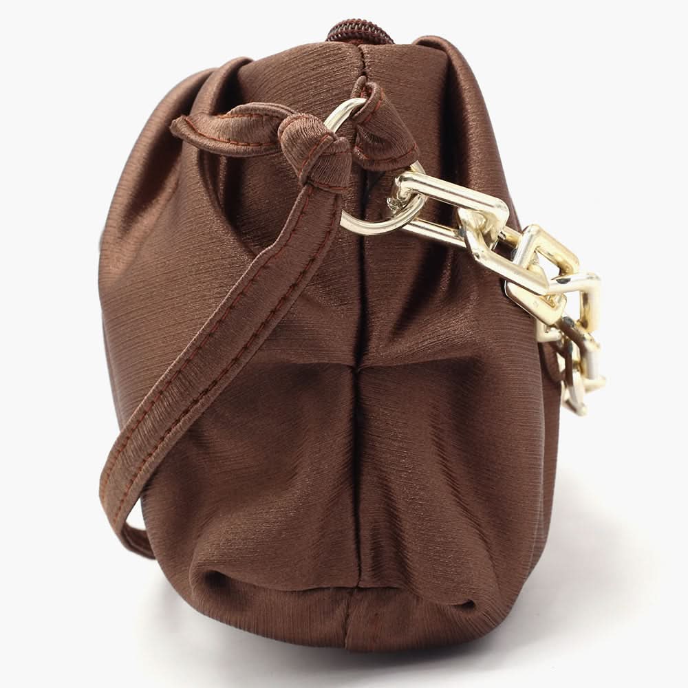 Women's Shoulder Bag - Dark Brown, Women Bags, Chase Value, Chase Value