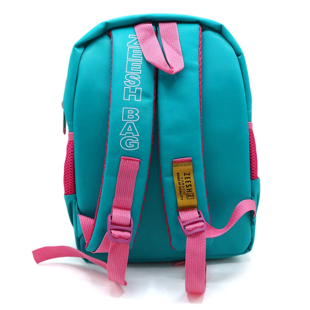 Kids School Bag - Cyan, School Bags, Chase Value, Chase Value