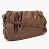 Women's Shoulder Bag - Dark Brown, Women Bags, Chase Value, Chase Value