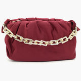 Women's Shoulder Bag - Maroon, Women Bags, Chase Value, Chase Value
