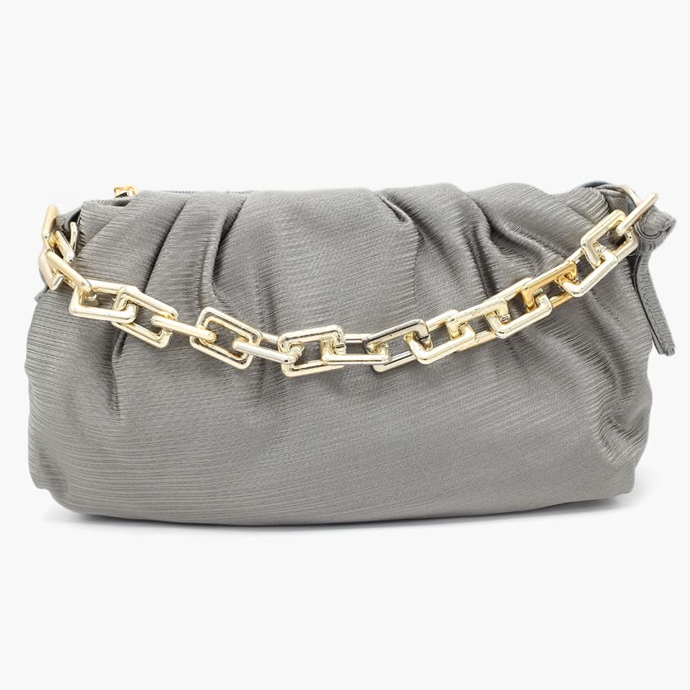 Women's Shoulder Bag - Grey, Women Bags, Chase Value, Chase Value