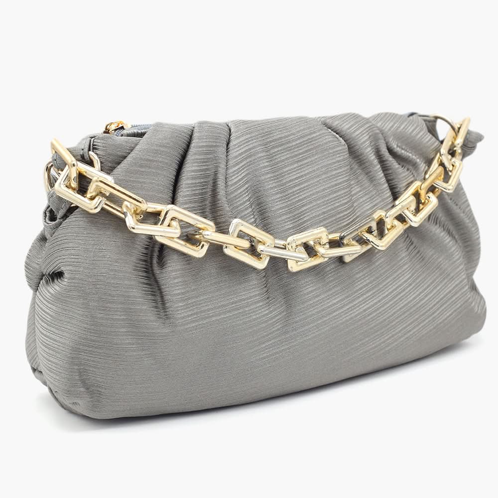 Women's Shoulder Bag - Grey, Women Bags, Chase Value, Chase Value