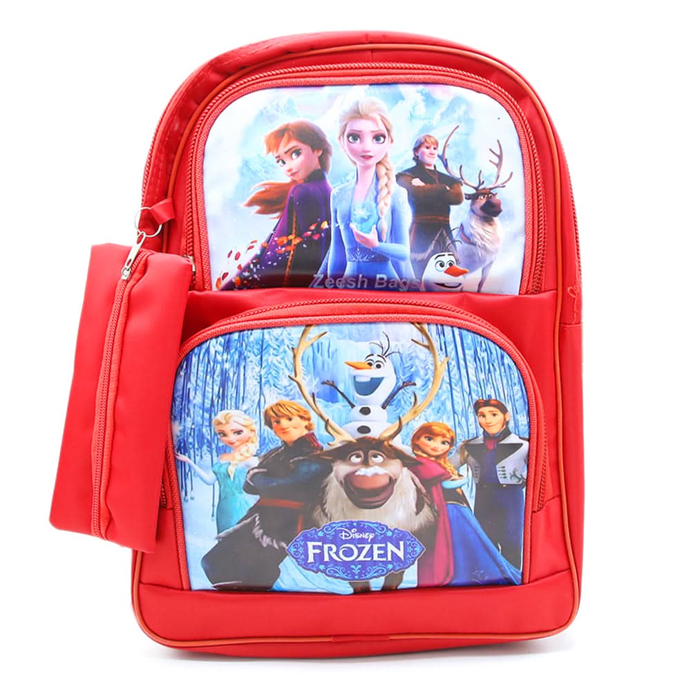 Kids School Bag - Red, School Bags, Chase Value, Chase Value