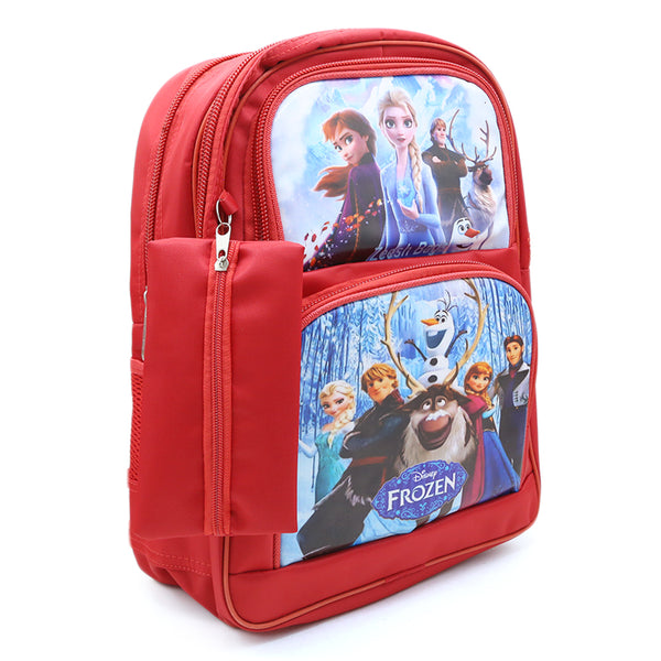 Kids School Bag - Red