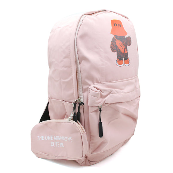 Kids School Bag - Tea Pink