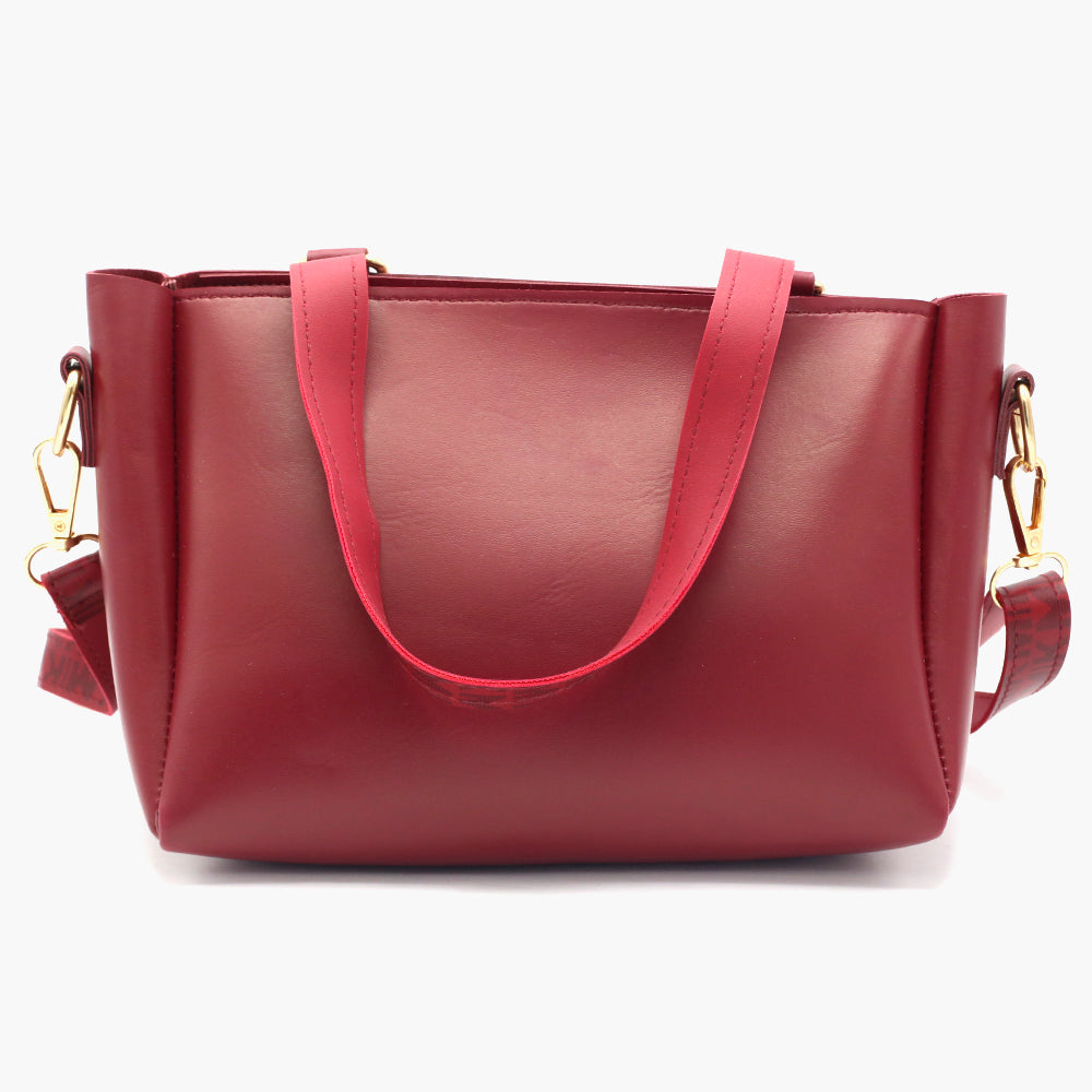 Women's Handbag - Maroon, Women Bags, Chase Value, Chase Value