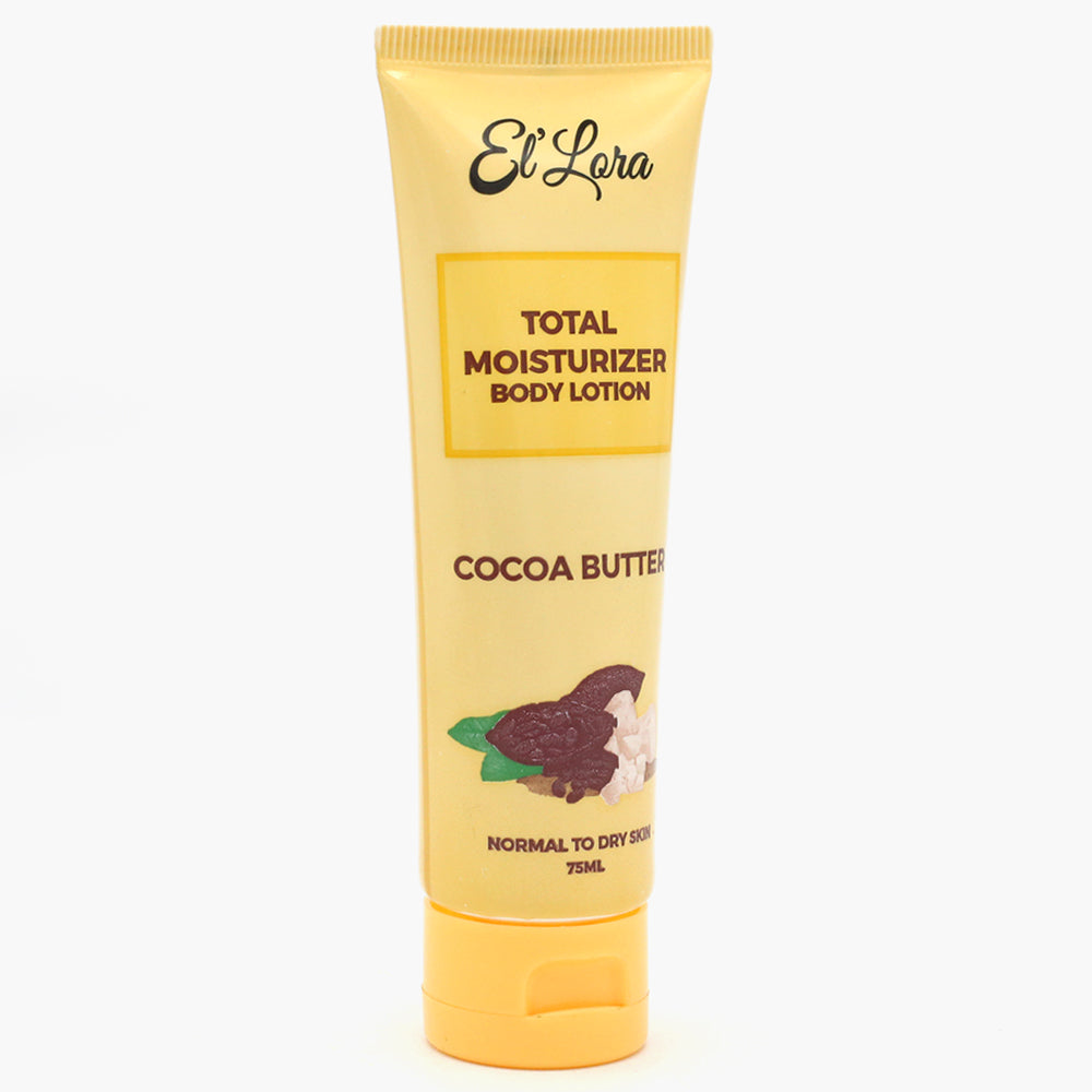 Ellora Cocoa Butter Total Moisturizer Body Lotion - 75ml, Creams & Lotions, Ellora, Chase Value