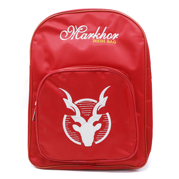 Kids School Bag - Red