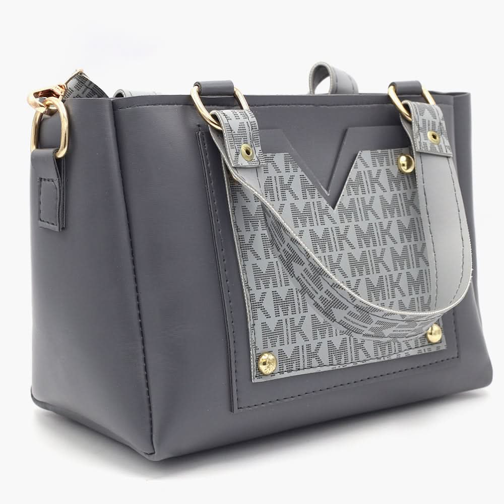 Women's Handbag - Dark Grey, Women Bags, Chase Value, Chase Value