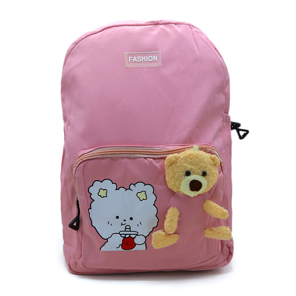 Kids School Bag - Light Pink