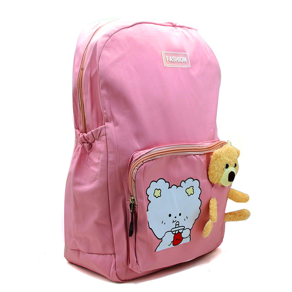 Kids School Bag - Light Pink