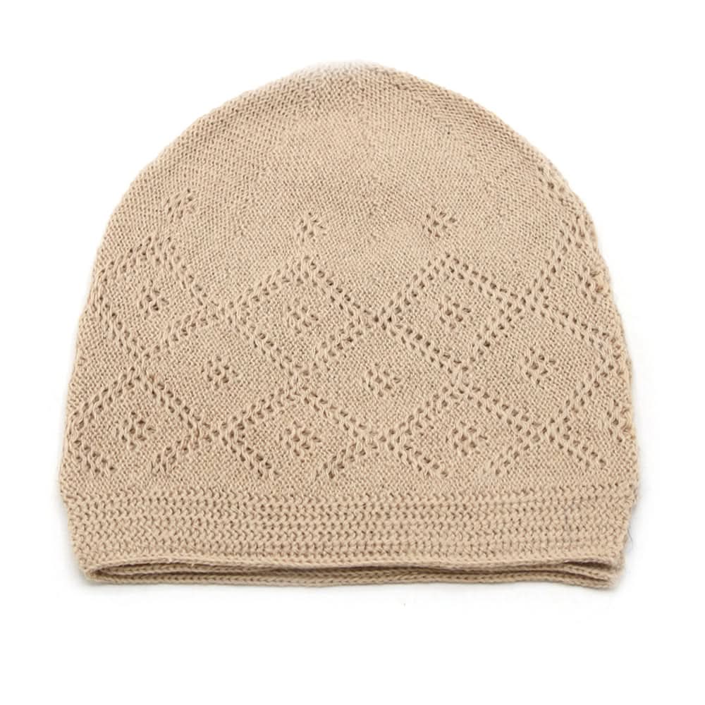 Prayer Topi - Light Brown, Prayer Accessories, Chase Value, Chase Value