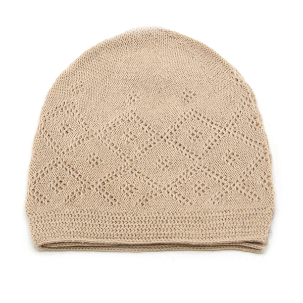 Prayer Topi - Light Brown