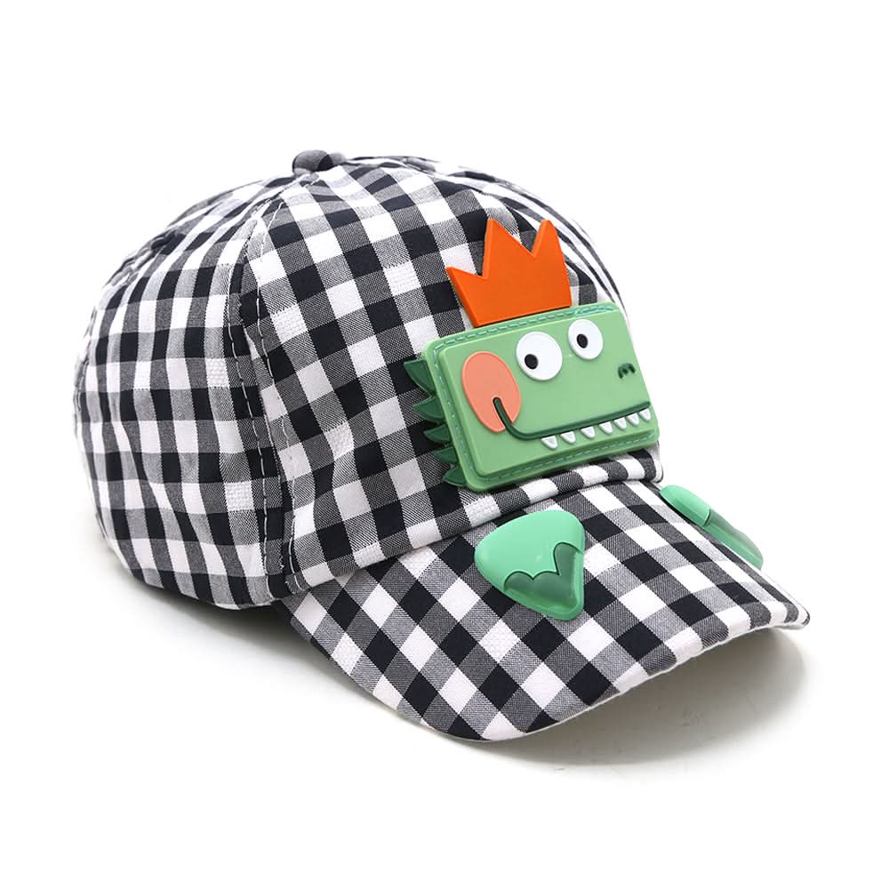Kid’s P-Cap - Black, Girls Caps & Hats, Chase Value, Chase Value