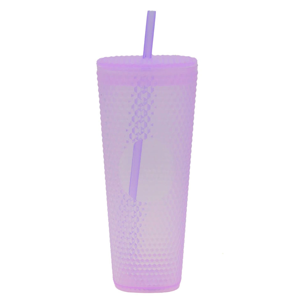 Color Glass With Straw 2Pc, Glassware & Drinkware, Chase Value, Chase Value