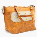 Women's Handbag - Mustard, Women Bags, Chase Value, Chase Value