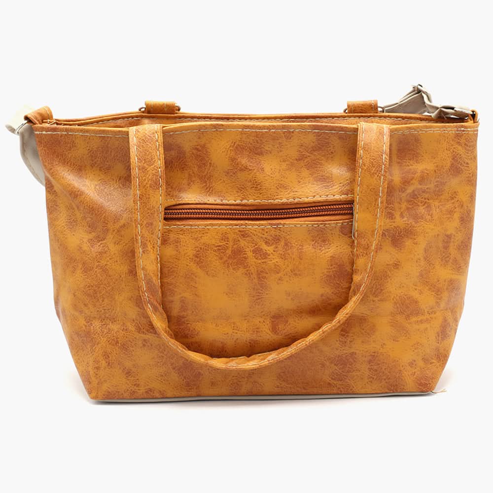 Women's Handbag - Mustard, Women Bags, Chase Value, Chase Value