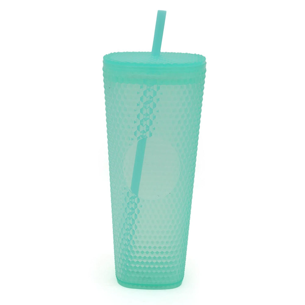 Color Glass With Straw 2Pc, Glassware & Drinkware, Chase Value, Chase Value